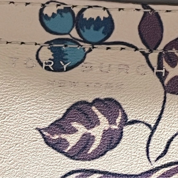 Tory Burch New York Rory Printed Mini Tote - Multi Happy Times W/Pouch - Picture 2 of 15